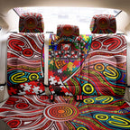 Autism Awareness Australia Sydney Swans Back Car Seat Cover Aboriginal Indigenous Art