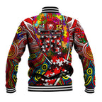 Autism Awareness Australia Sydney Swans Baseball Jacket Aboriginal Indigenous Art