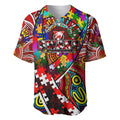 Autism Awareness Australia Sydney Swans Baseball Jersey Aboriginal Indigenous Art