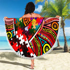 Autism Awareness Australia Sydney Swans Beach Blanket Aboriginal Indigenous Art