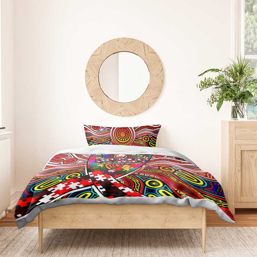 Autism Awareness Australia Sydney Swans Bedding Set Aboriginal Indigenous Art
