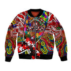 Autism Awareness Australia Sydney Swans Bomber Jacket Aboriginal Indigenous Art