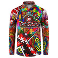 Autism Awareness Australia Sydney Swans Button Sweatshirt Aboriginal Indigenous Art