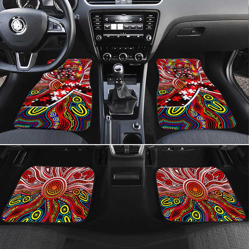 Autism Awareness Australia Sydney Swans Car Mats Aboriginal Indigenous Art