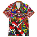 Autism Awareness Australia Sydney Swans Family Matching Mermaid Dress and Hawaiian Shirt Aboriginal Indigenous Art