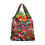 Autism Awareness Australia Sydney Swans Grocery Bag Aboriginal Indigenous Art