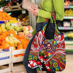 Autism Awareness Australia Sydney Swans Grocery Bag Aboriginal Indigenous Art