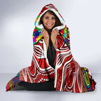 Autism Awareness Australia Sydney Swans Hooded Blanket Aboriginal Indigenous Art