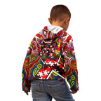 Autism Awareness Australia Sydney Swans Kid Hoodie Aboriginal Indigenous Art