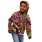 Autism Awareness Australia Sydney Swans Kid Hoodie Aboriginal Indigenous Art