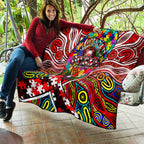 Autism Awareness Australia Sydney Swans Quilt Aboriginal Indigenous Art