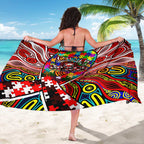 Autism Awareness Australia Sydney Swans Sarong Aboriginal Indigenous Art