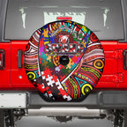Autism Awareness Australia Sydney Swans Spare Tire Cover Aboriginal Indigenous Art