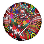 Autism Awareness Australia Sydney Swans Spare Tire Cover Aboriginal Indigenous Art