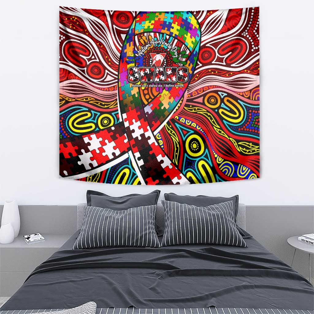 Autism Awareness Australia Sydney Swans Tapestry Aboriginal Indigenous Art