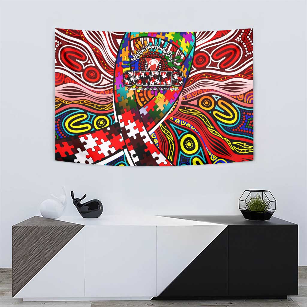 Autism Awareness Australia Sydney Swans Tapestry Aboriginal Indigenous Art