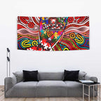 Autism Awareness Australia Sydney Swans Tapestry Aboriginal Indigenous Art