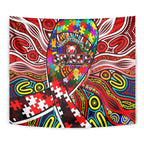 Autism Awareness Australia Sydney Swans Tapestry Aboriginal Indigenous Art