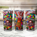 Autism Awareness Australia Sydney Swans Tumbler Cup Aboriginal Indigenous Art