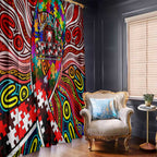Autism Awareness Australia Sydney Swans Window Curtain Aboriginal Indigenous Art