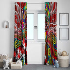 Autism Awareness Australia Sydney Swans Window Curtain Aboriginal Indigenous Art