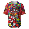 Autism Awareness Australia St Kilda Saints Baseball Jersey Aboriginal Indigenous Art