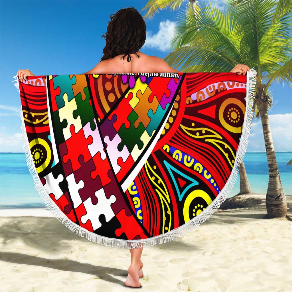Autism Awareness Australia St Kilda Saints Beach Blanket Aboriginal Indigenous Art