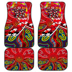 Autism Awareness Australia St Kilda Saints Car Mats Aboriginal Indigenous Art