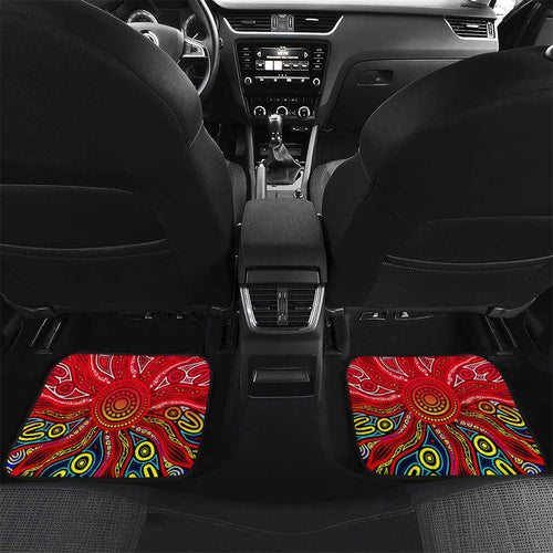 Autism Awareness Australia St Kilda Saints Car Mats Aboriginal Indigenous Art
