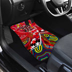 Autism Awareness Australia St Kilda Saints Car Mats Aboriginal Indigenous Art
