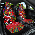 Autism Awareness Australia St Kilda Saints Car Seat Cover Aboriginal Indigenous Art