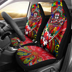 Autism Awareness Australia St Kilda Saints Car Seat Cover Aboriginal Indigenous Art