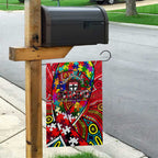 Autism Awareness Australia St Kilda Saints Garden Flag Aboriginal Indigenous Art