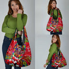 Autism Awareness Australia St Kilda Saints Grocery Bag Aboriginal Indigenous Art