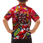 Autism Awareness Australia St Kilda Saints Hawaiian Shirt Aboriginal Indigenous Art