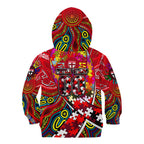 Autism Awareness Australia St Kilda Saints Kid Hoodie Aboriginal Indigenous Art