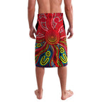 Autism Awareness Australia St Kilda Saints Lavalava Aboriginal Indigenous Art