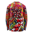Autism Awareness Australia St Kilda Saints Long Sleeve Shirt Aboriginal Indigenous Art