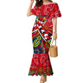 Autism Awareness Australia St Kilda Saints Mermaid Dress Aboriginal Indigenous Art
