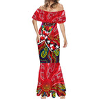 Autism Awareness Australia St Kilda Saints Mermaid Dress Aboriginal Indigenous Art