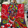 Autism Awareness Australia St Kilda Saints Quilt Aboriginal Indigenous Art