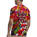 Autism Awareness Australia St Kilda Saints Rugby Jersey Aboriginal Indigenous Art