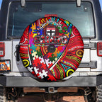 Autism Awareness Australia St Kilda Saints Spare Tire Cover Aboriginal Indigenous Art