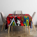 Autism Awareness Australia St Kilda Saints Tablecloth Aboriginal Indigenous Art