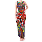 Autism Awareness Australia St Kilda Saints Tank Maxi Dress Aboriginal Indigenous Art