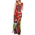 Autism Awareness Australia St Kilda Saints Tank Maxi Dress Aboriginal Indigenous Art