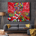 Autism Awareness Australia St Kilda Saints Tapestry Aboriginal Indigenous Art