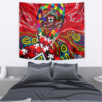 Autism Awareness Australia St Kilda Saints Tapestry Aboriginal Indigenous Art