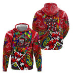 Autism Awareness Australia St Kilda Saints Zip Hoodie Aboriginal Indigenous Art