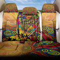Autism Awareness Australia GWS Giants Back Car Seat Cover Aboriginal Indigenous Art